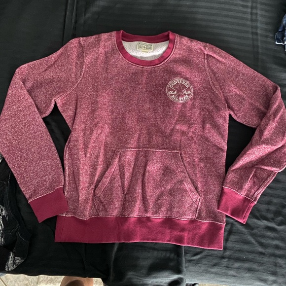 converse crew neck sweatshirt